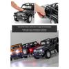 1/32 Scale Jeep Wrangler Rubicon Alloy Car Model Diecast Metal Toy Off Road Vehicles Sound Light Children Toy Trendy Display Ornament