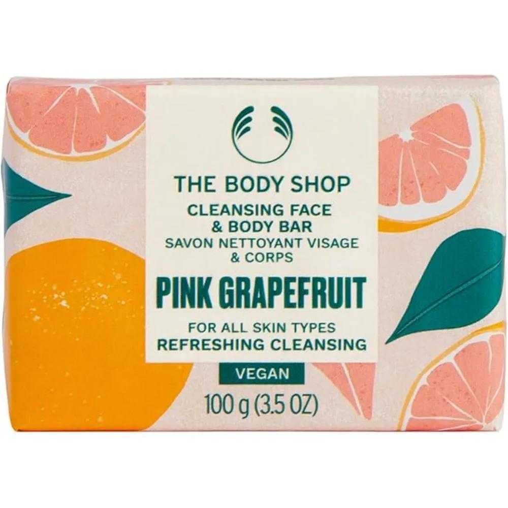The Body Shop Очищающее мыло с розовым грейпфрутом 100 г Набор из 5 штук