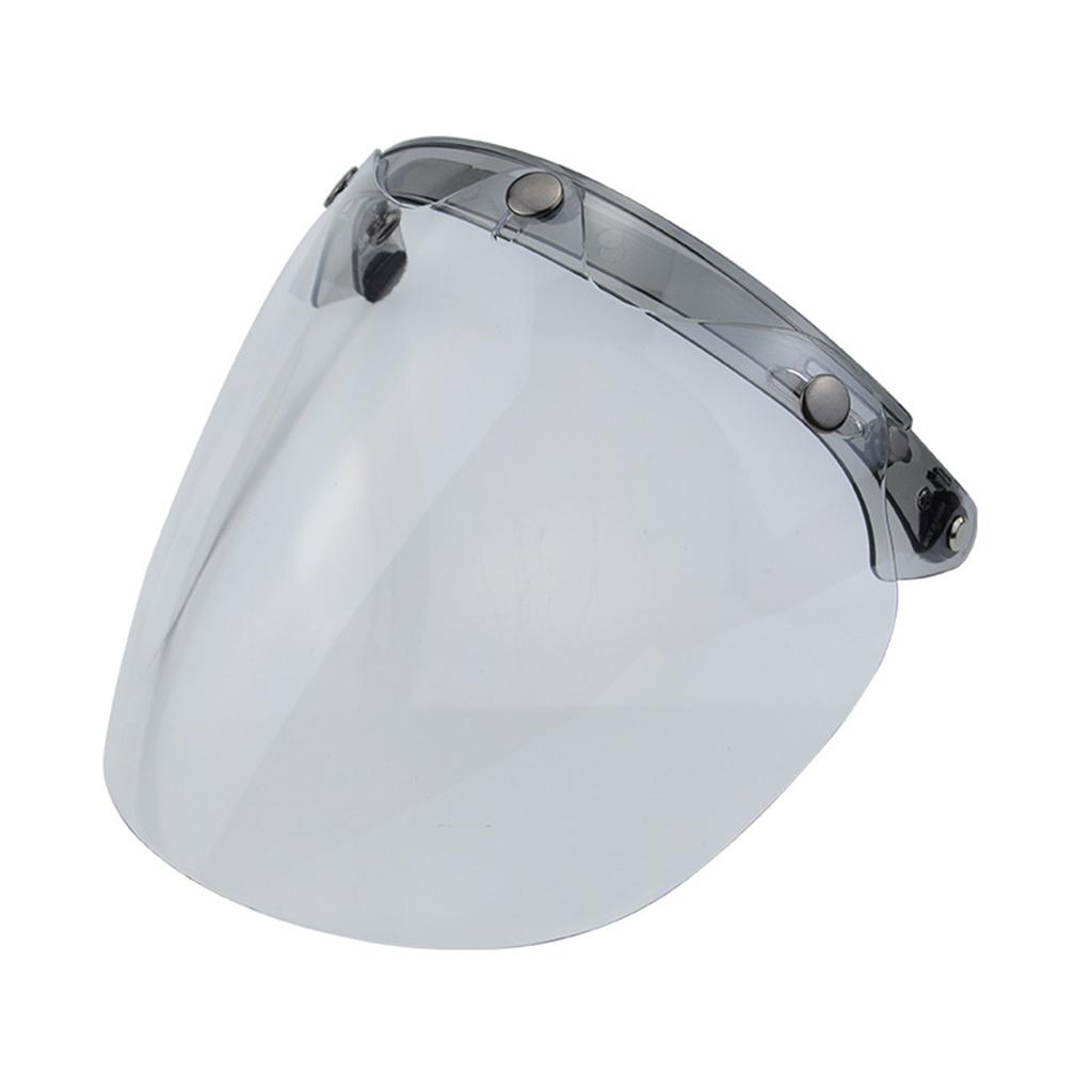 3-Snap Shield for Motorcycle Helmet