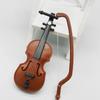 Simulation Violin Furniture Violin Model Home Decor Crafts Miniature Violin  Mini Furniture