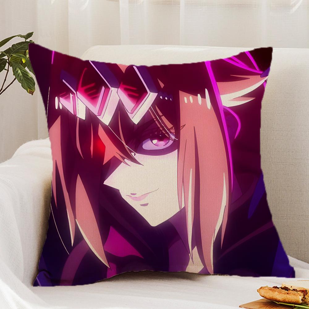 A W-Wild Last Boss A-Appeared! Anime Cushion Cover Premium Comfort Reversible Pillow Cover - Dual - Use Design for Home & Car