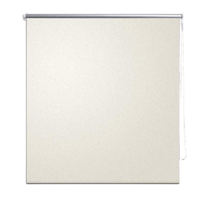 Blackout Roller Blind 120 X 230 Cm Cream 240161
