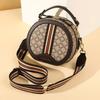 2025 New Women's Crossbody Bag Trendy Fashion Hot-Selling Single Shoulder Handbag Large Capacity Small Round Bag Winter