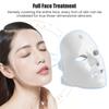 7-1 Colors LED Facial Skin Care Mask,Red Light Mask for Face, Rejuvenation Home Face Lifting Whitening Beauty Device
