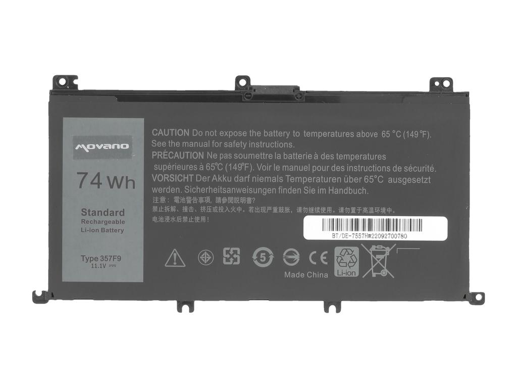 357F9 Battery For Dell Inspiron 5577 7557 6600Mah