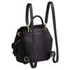 COACH Hadley Smooth Leather Backpack Medium Women's Black CBH09-IMBLK