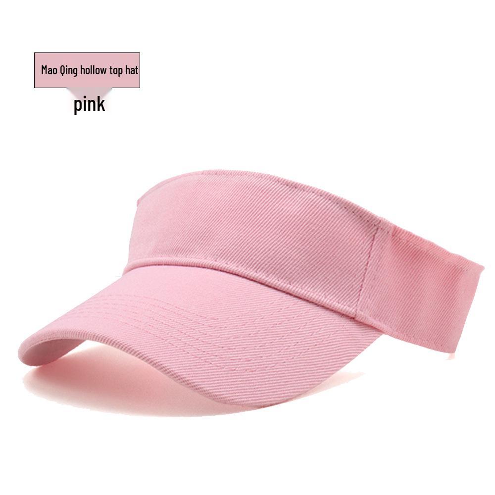 Adult Mao Qing Sun Protection Duckbill Cap - Topless Baseball Hat with Printed Logo for Travel