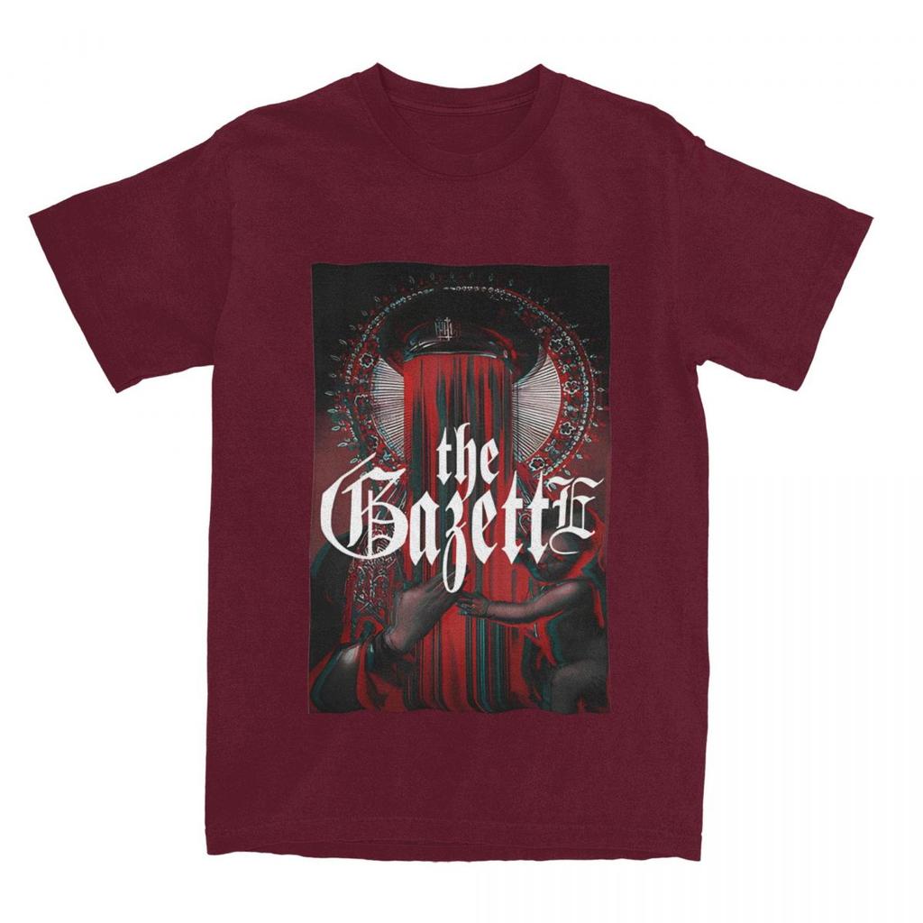 Kolekce The Gazette Tričko Kapely Merch Pánské Dámské Bavlněné Vintage Trička Krátký Rukáv Oblečení Všechna Roční Období