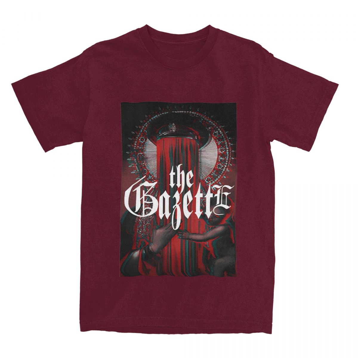 Коллекция The Gazette Band Shirt Merch Мужские и женские хлопковые винтажные футболки с коротким рукавом Одежда на все сезоны S