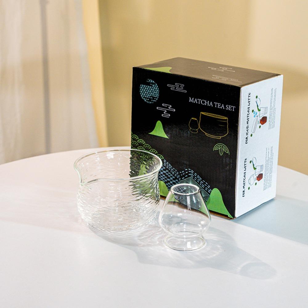 Mit Ausgießer Matcha-Zubereitungsset Texturierte Teeschalen Neues Matcha-Besenset Teeliebhaber