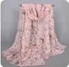 New Fashion Scarf Scarf Scarf Music Note Printed Shawl Women's Soft Chiffon Scarf Travel Photo Versatile And Wearable