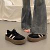 Little white shoes women's summer new retro board shoes women's thick soles increase height leisure sports