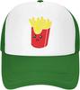 Nouvelle Casquette Dad Mesh Drôle Mignonne Frites Réglable Lavée Baseball Casquette Usée Balle Trucker