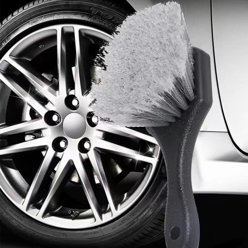 Car Tire Wheel Rim Cleaning Brush Detailing Brushes Wash Towel Universal Wheel Tire Cleaning Tools Auto Accessories