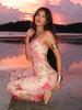European American Printed Camisole Hip-hugging Dress - Sexy Slimming Long Design for Women