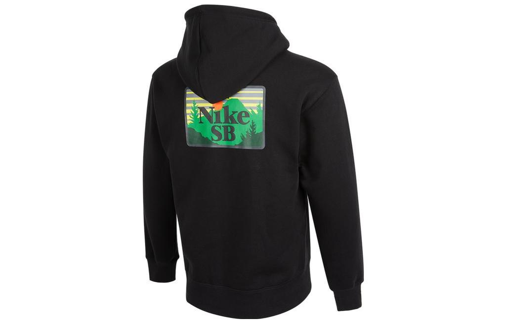 Nike Sweatshirts Men's Black Hooded Moderate Regular