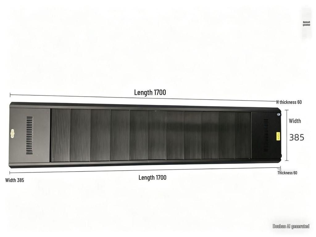Graphene Intelligent Infrared Heater: Wall & Ceiling-Mounted Electric Radiator for Schools & Commercial Spaces