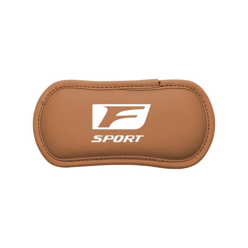 Leather Car Pillow Car Knee Pad Elastic Memory Foam Leg Pad For Lexus F SPORT GS GX IS LS LX CT LBX NX RX 350h 450h ES UX 300e