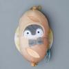Egg Penguin Character Toast Pineapple Bun Plush Doll Keychain For Giving Gift