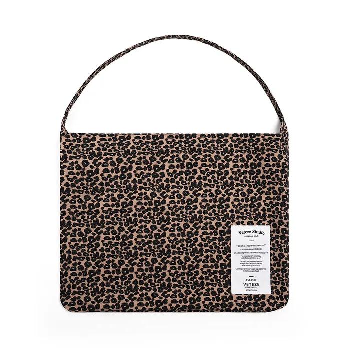 Veteze Pattern Eco Bag (BROWN LEOPARD)