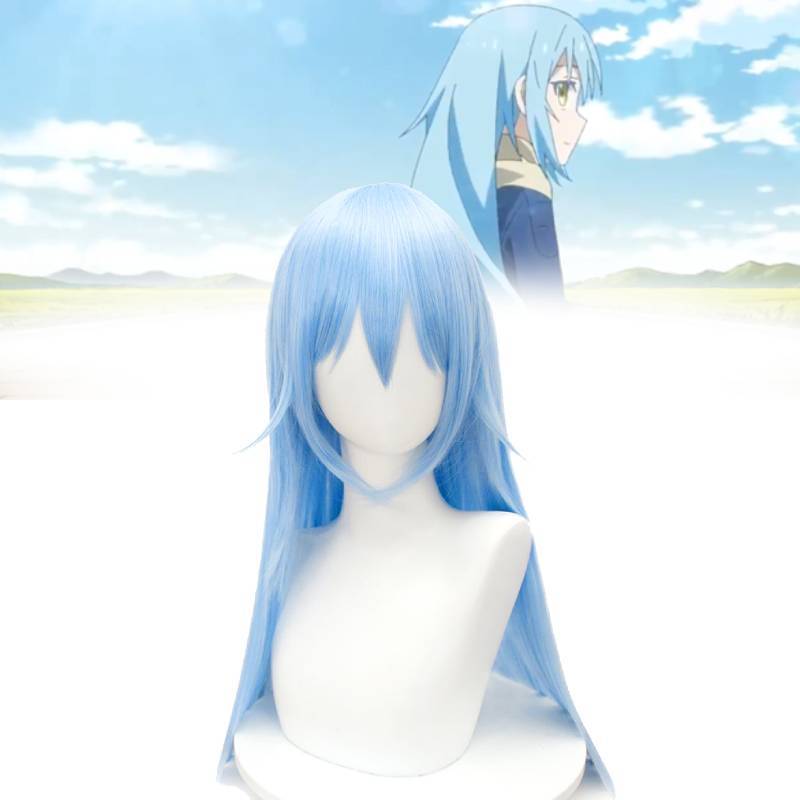 Parrucca Cosplay di That Time I Got Reincarnated As A Slime Con Capelli Setosi ad Alta Temperatura Per Fan e Cosplayer