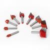 9-Piece Set Of 6 Handle Cleaning Cutter, Woodworking Milling Cutter, Slotting Cutter Engraving Machine Numerical Control Cutter Export Foreign Trade