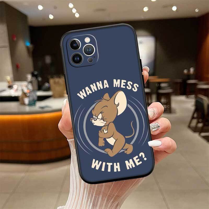 Tom and Jerry Phone Case for Redmi Note 12 12S 12C 13 13C 13R 14 14S 14R 14C 11A 13X A3 A3X A4 A5 Pro Max Plus