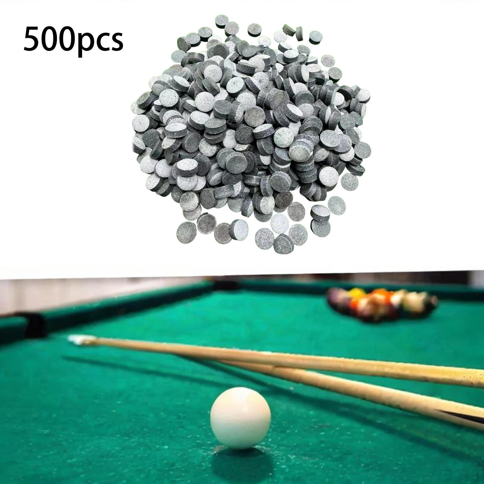 

500 шт. накладок для киев для снукера, принадлежности для ремонта бильярда, игровые аксессуары