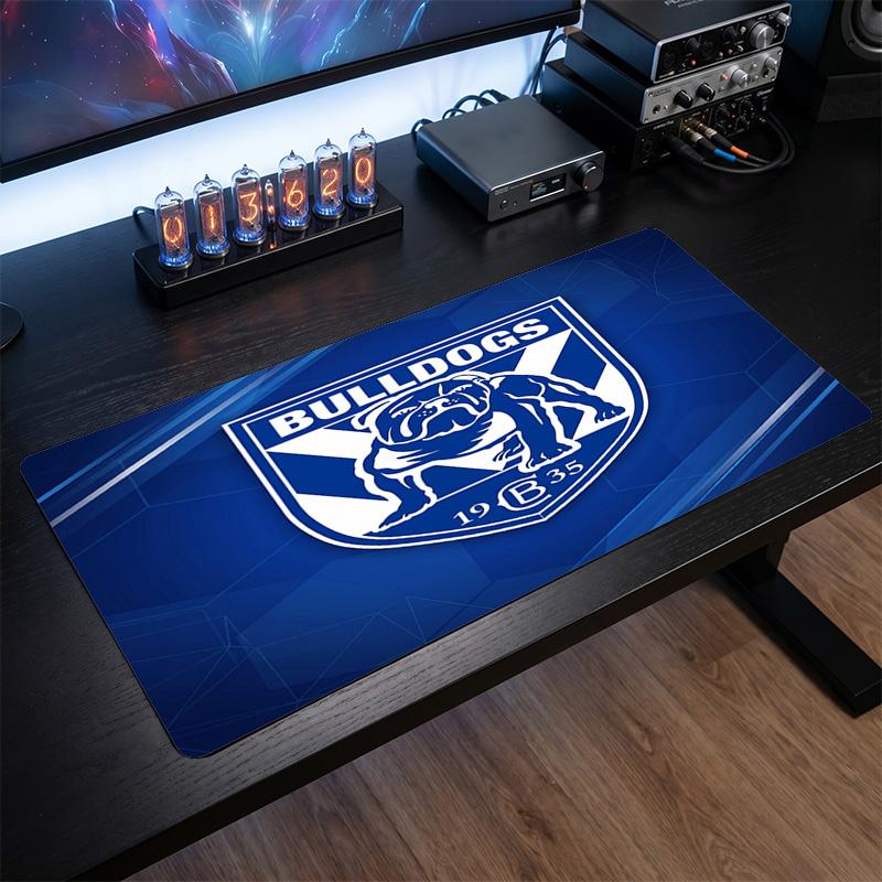 Canterbury-Bankstown Bulldogs Pattern Mousepad Anti?Slip Rubber Desk Pad For Gaming Working Desktop Decoration