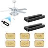 Fan Balance Fan Balancing Kits Balance Clip Durable Fan Blade Balancing Fan Light Balancer Guaranteed Replacement
