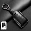 Leather Key Case for Volkswagen Models: T-Cross, Lavida, Lamando, Bora, Tiguan, Sagitar, Polo, Magotan, Passat, Tharu
