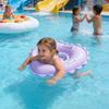 50cm Baby Schwimmring Kleinkind Sit-in Schwimmhilfe Verstellbare Beinöffnungen Aufblasbares Wassersicherheitsgerät für Kleinkinder und Kleine Kinder