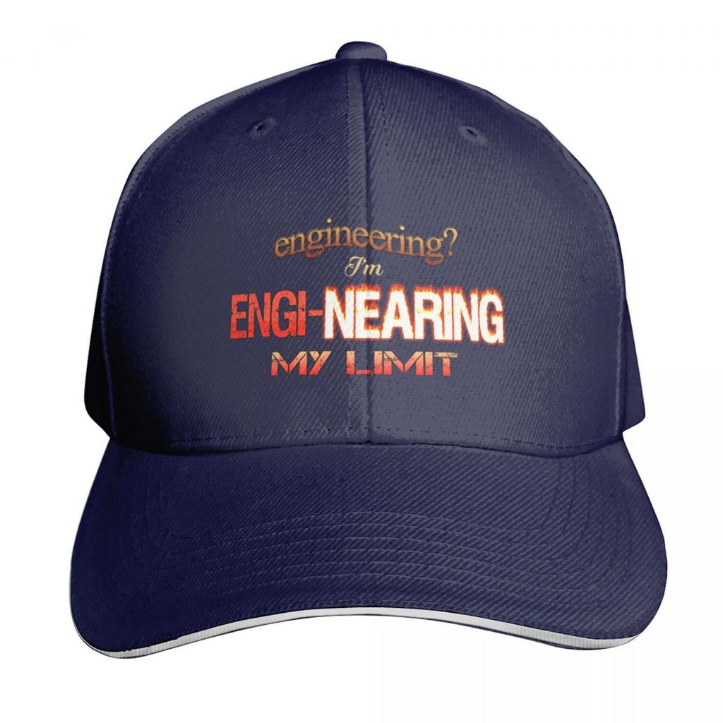Engineering Im Enginearing My Limit Engineer Pun Baseball Cap F New Hat Luxury Brand Wild Ball Hat Womens Hats Unisexs