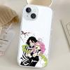 M-Mit-suris And O-Oba-nais Phone Case For Iphone17 16 15 11 13 14 Pro Max 7 8 Plus X Xr Xs Max Se2020 12mini Transparent Cov