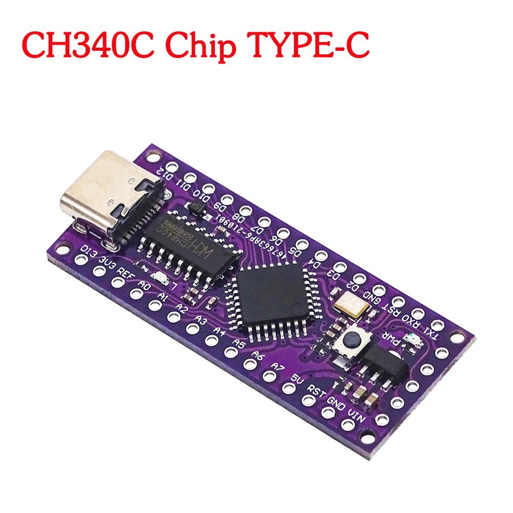 

1-5PCS LGT8F328P LQFP32 MiniEVB TYPE-C MICRO USB Compatible HT42B534-1/CH340C Replace NANO V3.0 Controller Board For Arduino