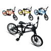 1PC Mini Model Alloy Bicycle Toy Finger Mountain Bike Simulation Metal Finger Bike Funny Learning Playthings Gift Idea Ideal for Kids Children
