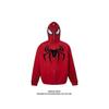 (M, schwarz) Spiderman Hoodie Reißverschluss Strickjacke Street Locker Jacke