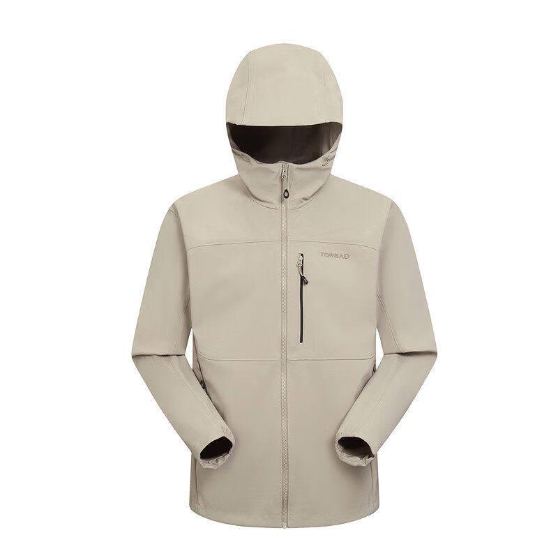 

Toread Men s Windproof High-Elastic Softshell Outdoor Jacket L