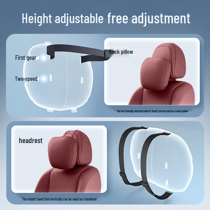Voyah Zhuiguang L Headrest & Lumbar Support: Essential Neck & Back Protection Pillow for Car Interior.
