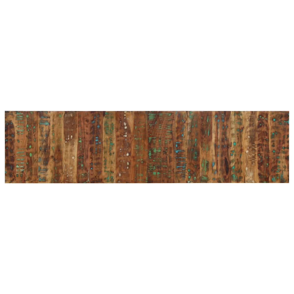 Headboard Multicolor 200 cm Solid Wood Reclaimed Wood