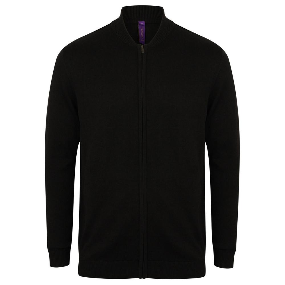Henbury Unisex Adult Full Zip Cardigan
