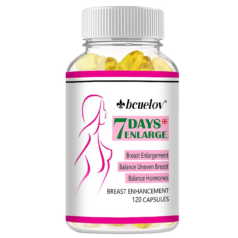 7 Days Female Bigger Breasts Butt Enlargement For Fuller Figure 120 Capsules