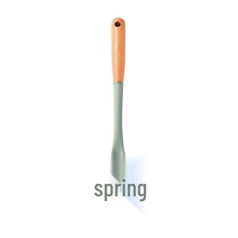 Bayou Wooden Handle Silicone Kitchen Utensils