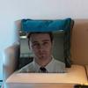 Movie FFight Club Pillow Case Short Plush Sofa Decorative Gift Home Doublesided Printing Cushio