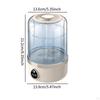 Mini Washing Machine 2 Wash Modes Compact Cleaning Laundry Washer LED Display, for Underwear Small