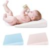 Bebek Uyku Yastığı Hafızalı Köpük Emzirme Kama Yastığı Anti-reflü Bebek Kama Yastığı Fermuarlı Kılıflı Erkek ve Kız Yatak Kreşi
