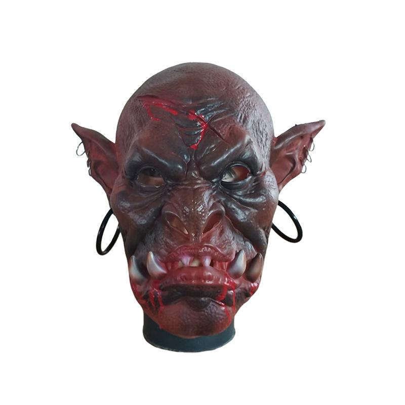 

New Halloween Monster Headgear for Parties and Comic Conventions COSPLAY Game Warcraft Latex Ghost Mask Prank Warcraft