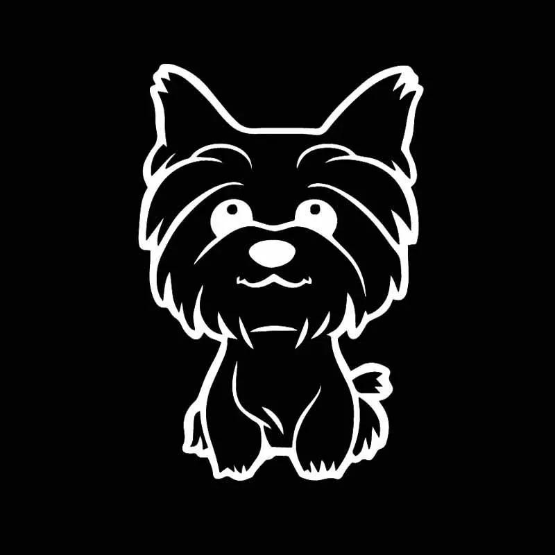 West Highland White Terrier Cute Puppy Dog Car Sticker Auto Body Window Motorcycle Laptop Walls Vinyl Film Decal Car Accessories Quality