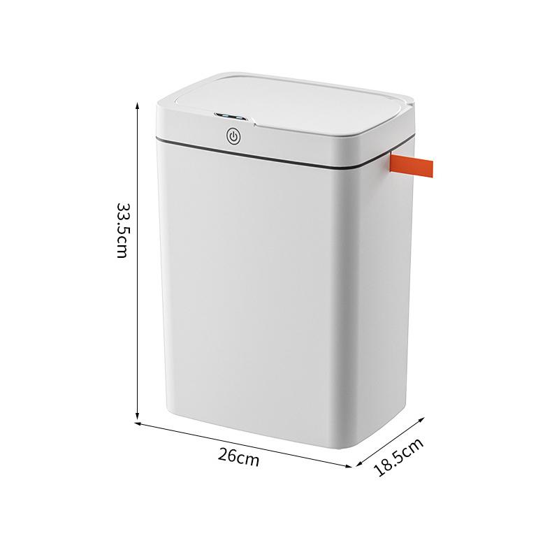 Poubelle automatique à capteur intelligent, corbeille à ordures pour cuisine, toilettes, chambre, étanche, couture étroite, 15 L, 18L poubelle de cuisine poubelle salle de bain poubelle intelligente