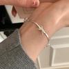 Atmospheric Bow Bracelet Female Sweet Cute Niche Unique Personality Elegant Versatile Bracelet Jewelry